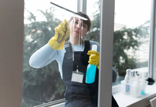 Nettoyage de vitres intérieures et extérieures à Llauro